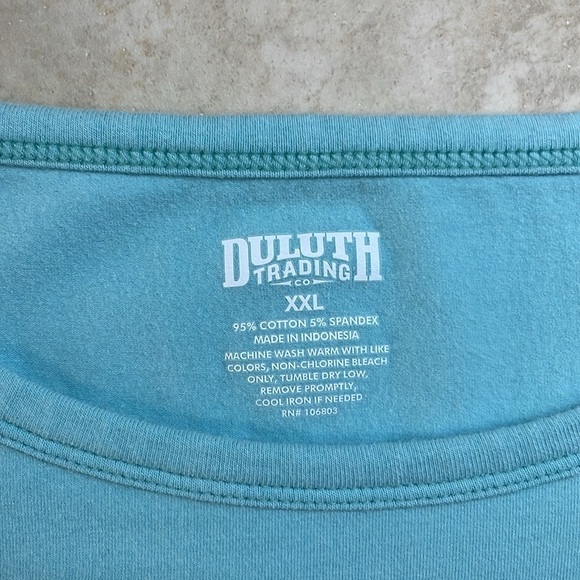 Duluth Trading Co Women’s Tee Shirt Long Sleeve Top Comfy Cotton Blend Size XXL - Picture 2 of 11